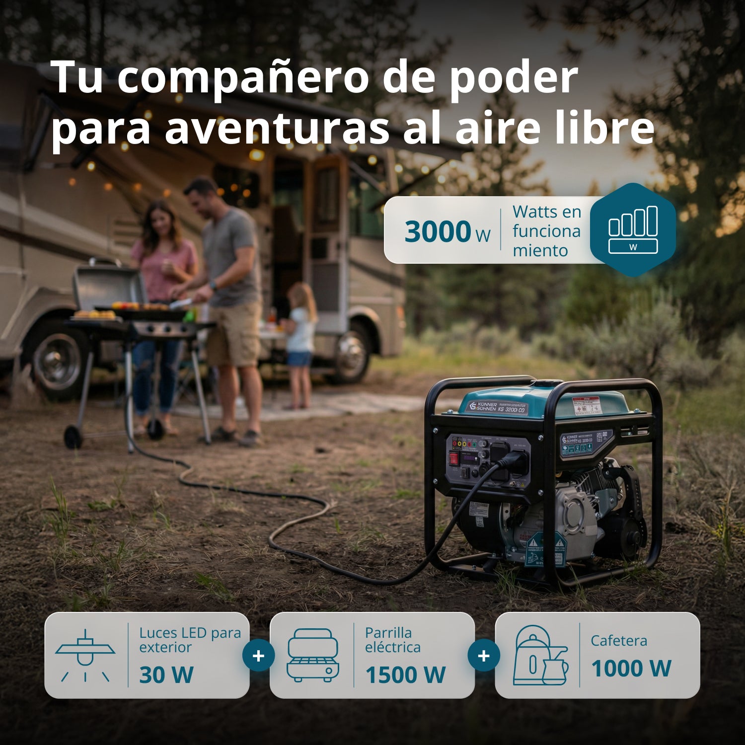 Generador inverter KS 3200i CO