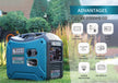 Generador inverter híbrido de gas/gasolina KS 2000iHS CO thumbnail