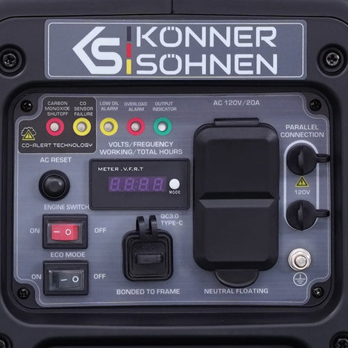 Panel de control ergonómico