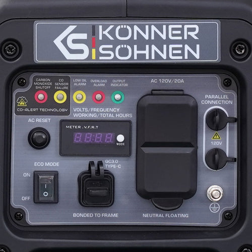Panel de control ergonómico