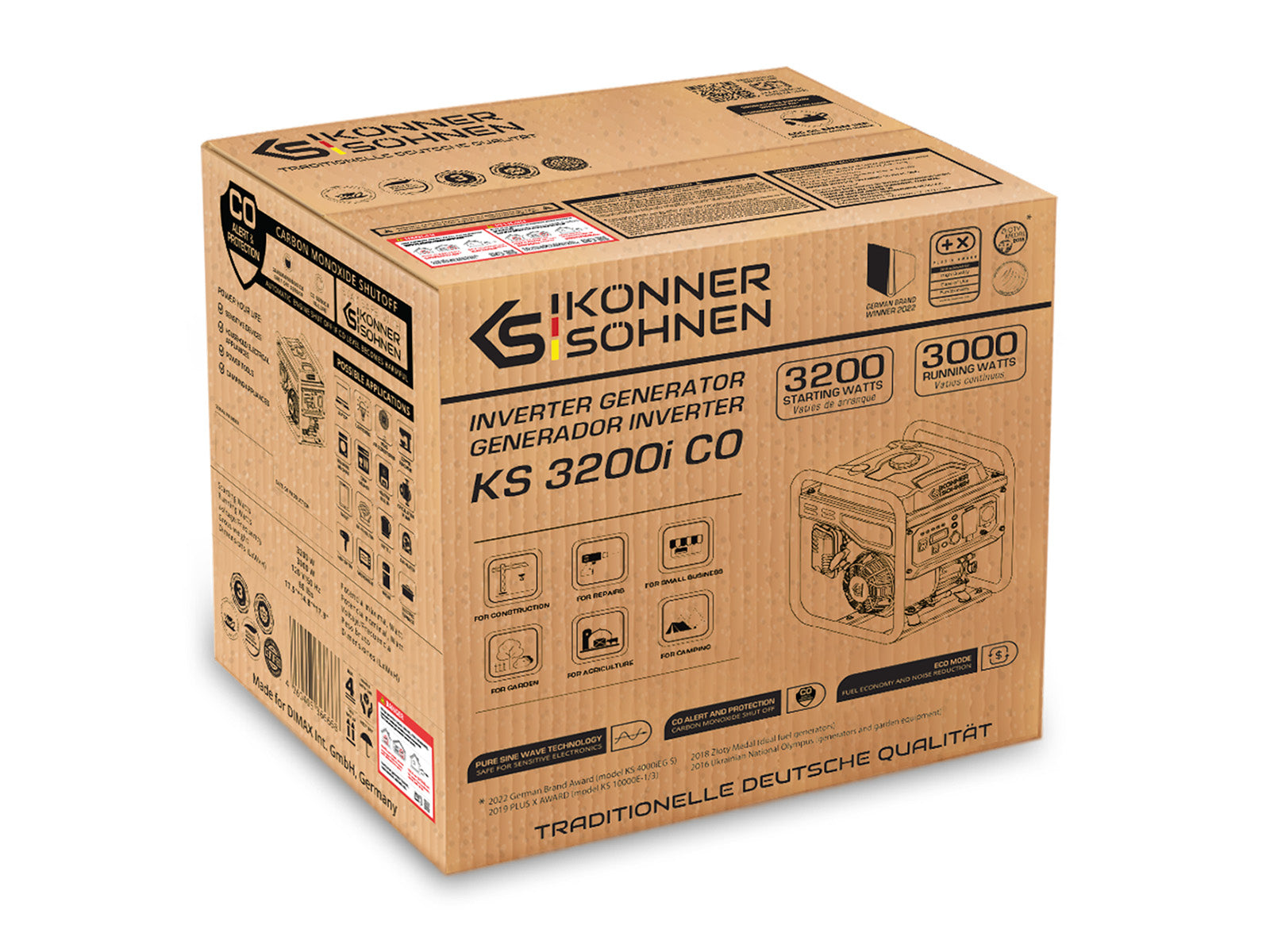 Generador inverter KS 3200i CO