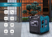 Generador inverter híbrido de gas/gasolina KS 6000iEHS CO thumbnail