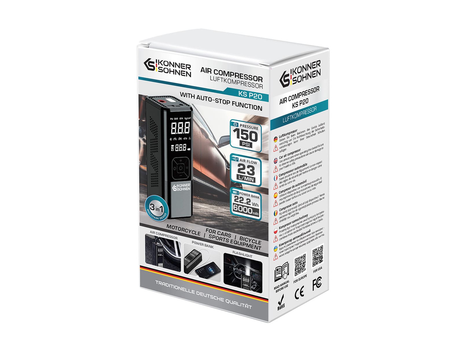 Compresor a batería KS P20
